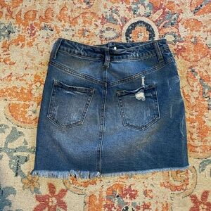 Denim Blue Skirt